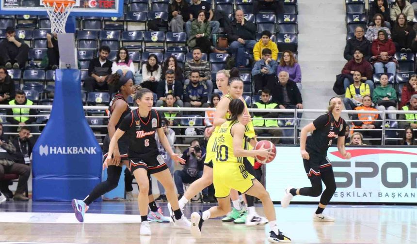 Basketbol Süper Ligi: Fenerbahçe Opet: 84 - ÇİMSA ÇBK Mersin: 66