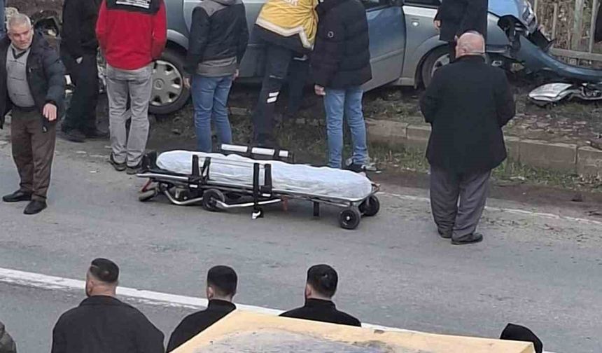 Direksiyon başında kalp krizi geçirip kaza yapan sürücü öldü