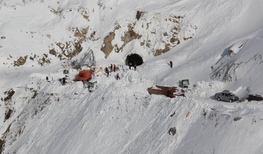 Doğu Karadeniz'de çığ gerçeği