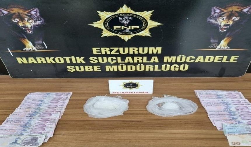 Erzurum'da uyuşturucu operasyonu: 4 tutuklama