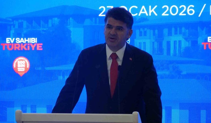 Kilis'te 1170 sosyal konutun kura çekilişi yapıldı