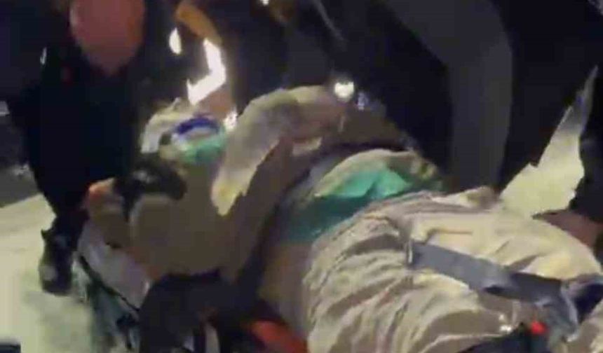 Trabzon'da motosiklet kazası: 1 yaralı