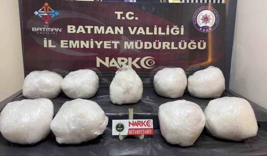 Yağ Tenekelerinden 45 Kilo Metamfetamin Çıktı