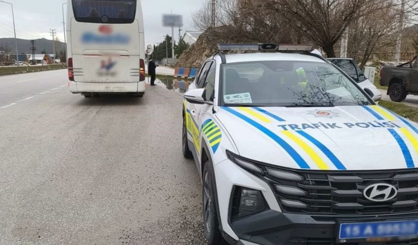 10 kişinin öldüğü kazaya karışan otobüs firmasına ait başka bir otobüse aynı güzergahta aşırı hız cezası