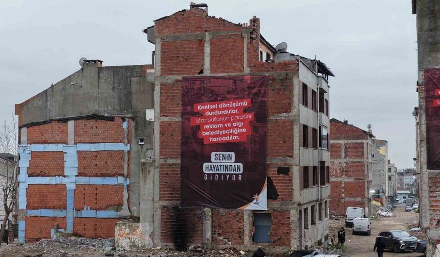 AK Parti İstanbul İl Başkanı Özdemir'den İBB yönetimine: 'Bayrampaşa'da 6 yıldır tamamlanmayan kentsel dönüşüm' tepkisi