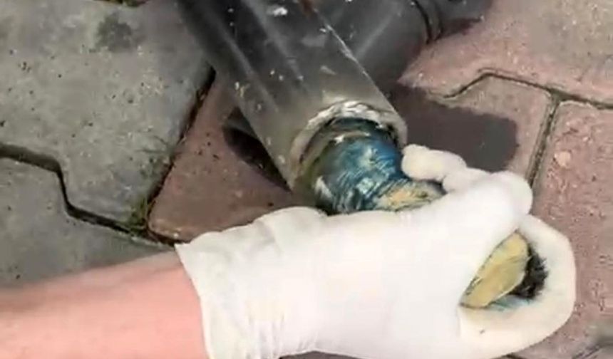 Aracın aks ve şaftında 5 kilo 300 gram uyuşturucu ele geçirildi