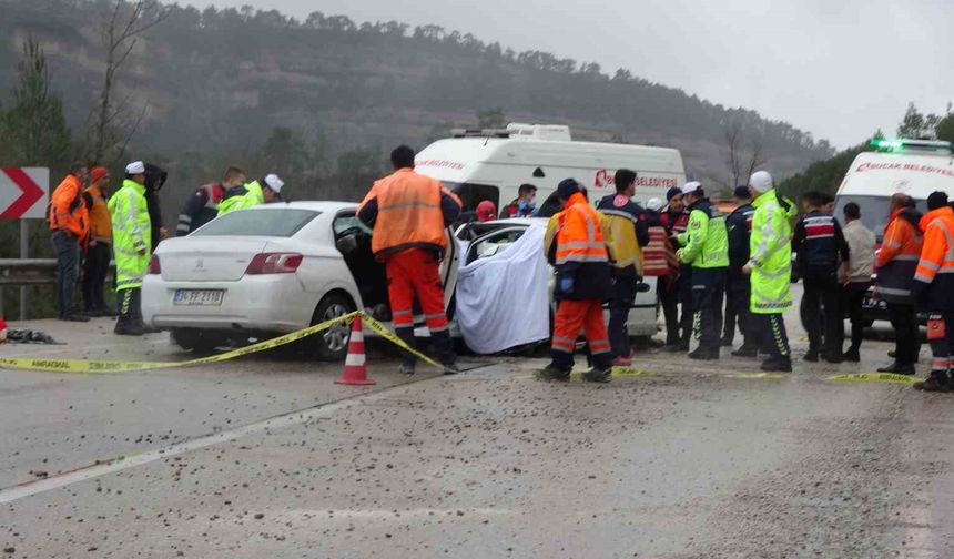 Burdur'da 7 kişinin hayatını kaybettiği kazada isimler belli oldu