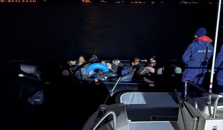 Çanakkale'de 29 kaçak göçmen yakalandı