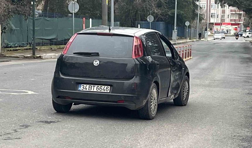 Çorlu'da trafik kazası: 1 ağır yaralı