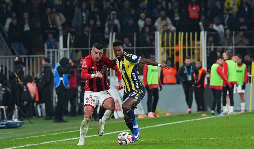 Trendyol Süper Lig: Fenerbahçe: 3 - Gençlerbirliği: 1 (Maç sonucu)