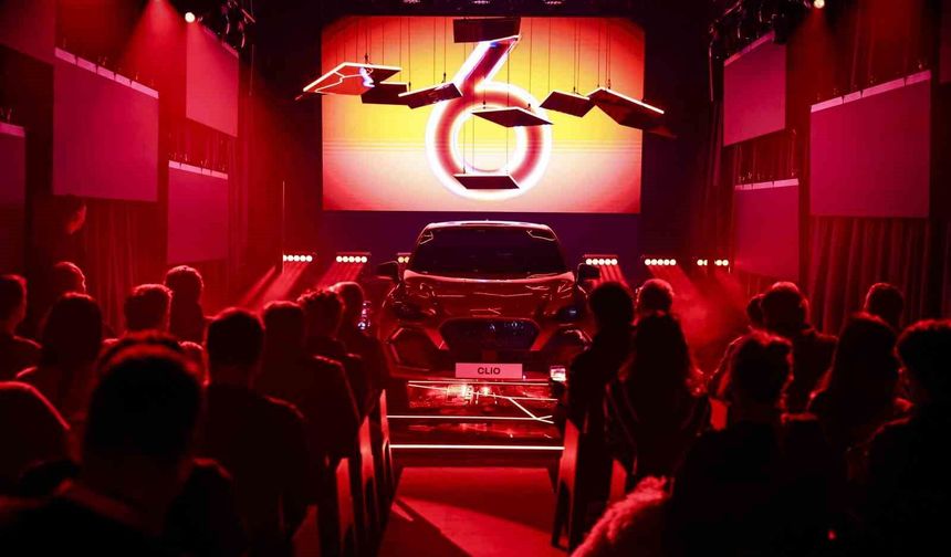 Türkiye'nin en çok satan otomobili 'Clio', yeni nesliyle Türkiye'de