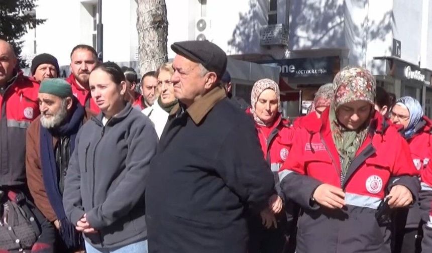 Uşak Belediyesi personeli, hasta iki kardeş için harekete geçti