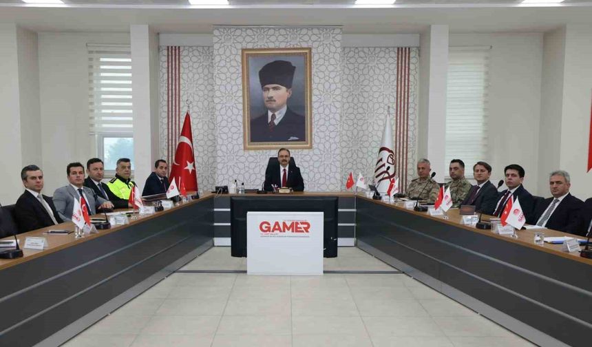 Vali Kızılkaya: 'Bir önceki yılın ocak ayına kıyasla asayiş olaylarında yüzde 14 oranında azalma sağlanmıştır'