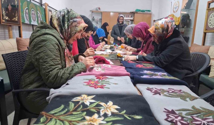 Van'da kadın emeği sanata ve ekonomiye katkı sağlıyor