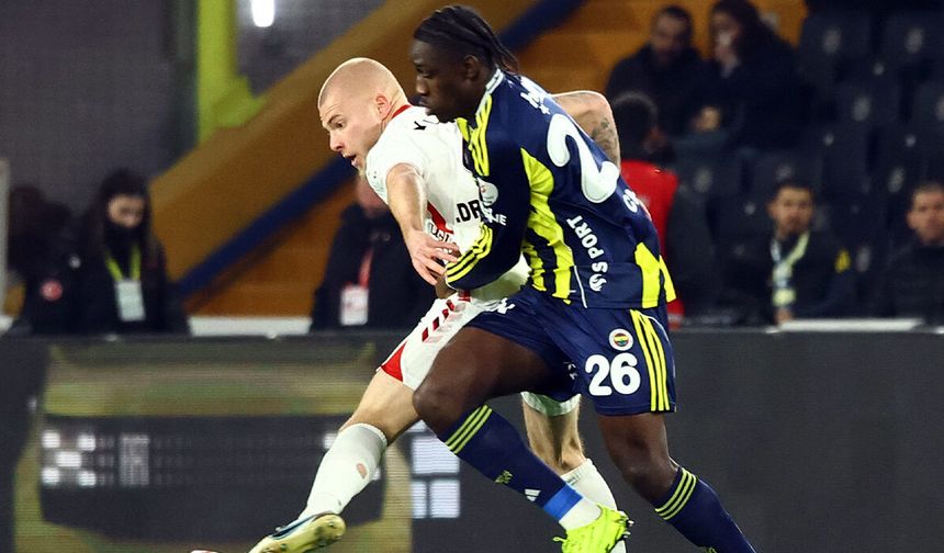 Fenerbahçe’den Son Dakika Zaferi: Samsunspor’u 90+5’te Yıktı