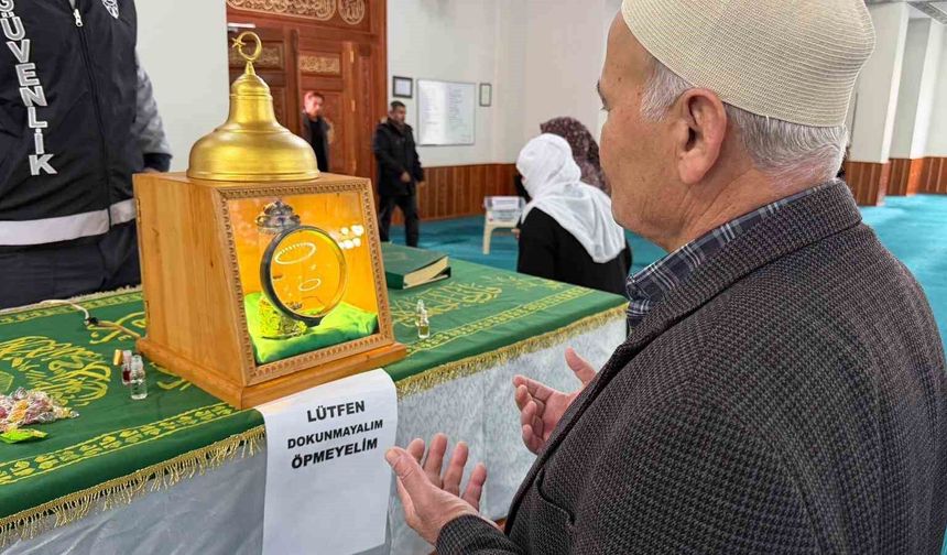 Adıyaman'da Sakal-ı Şerif'e büyük ilgi