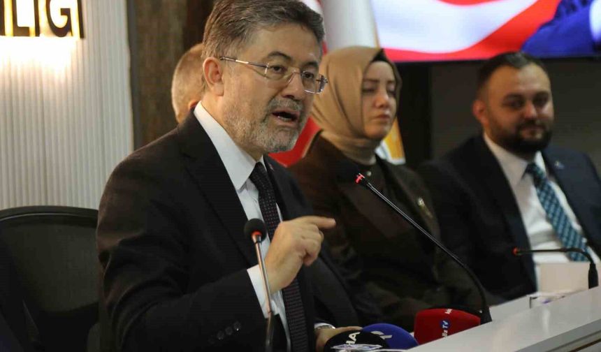 Bakan Yumaklı: 'Üç tarafı denizlerle çevrili güzel ülkemin beş tarafı çatışmalarla, savaşlarla, her türlü krizle çevrilmiş durumda'