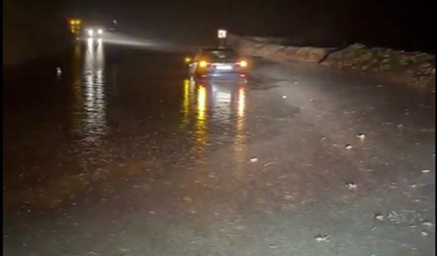 Batman'da şiddetli yağışlar hayatı olumsuz etkiledi