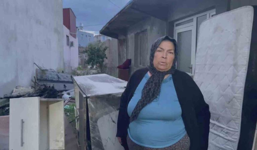 Bayram günü yangın afetini yaşadılar