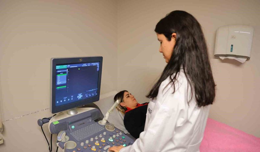 Hamileyim diye geldi, tümör teşhisi konuldu