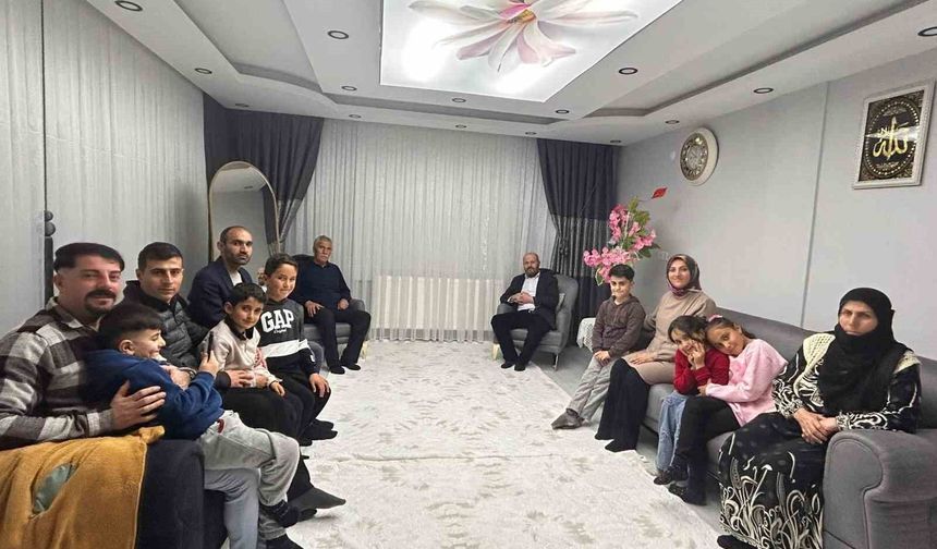 Hasköy'de Ramazan'da şehit aileleri unutulmadı