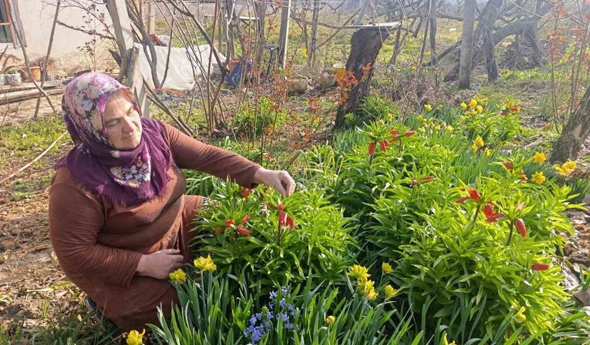 Kütahya'da 'Ağlayan Gelin' güzelliği