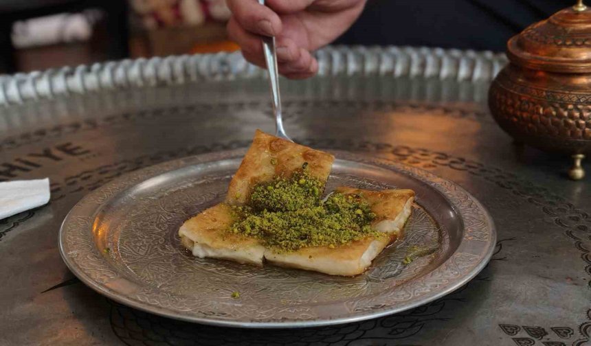 Mardin'de kahiye tatlısı geleneği Ramazan'da da yaşatılıyor