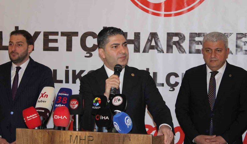 MHP Genel Başkan Yardımcısı Özdemir: 'Zalimin zulmü varsa, mazlumun Allah'ı, Allah'ın da Türk isimli bir ordusu var'