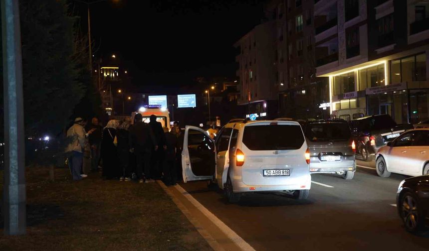 Nevşehir'de zincirleme kaza: 2 yaralı