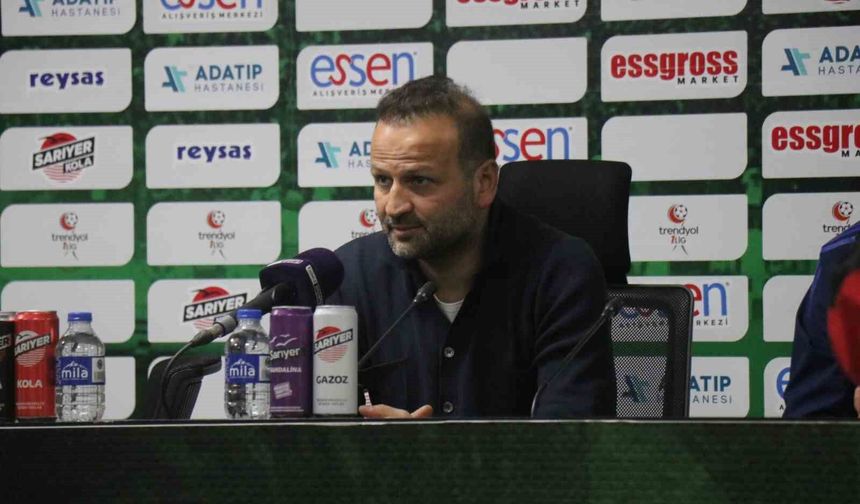 Sakaryaspor - Vanspor FK maçının ardından