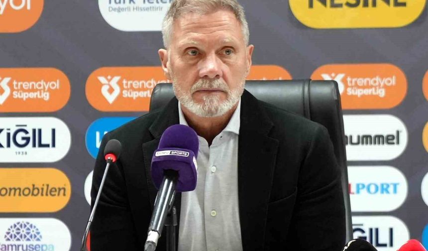 Thorsten Fink: 'Kazanmak istedik ama başaramadık'