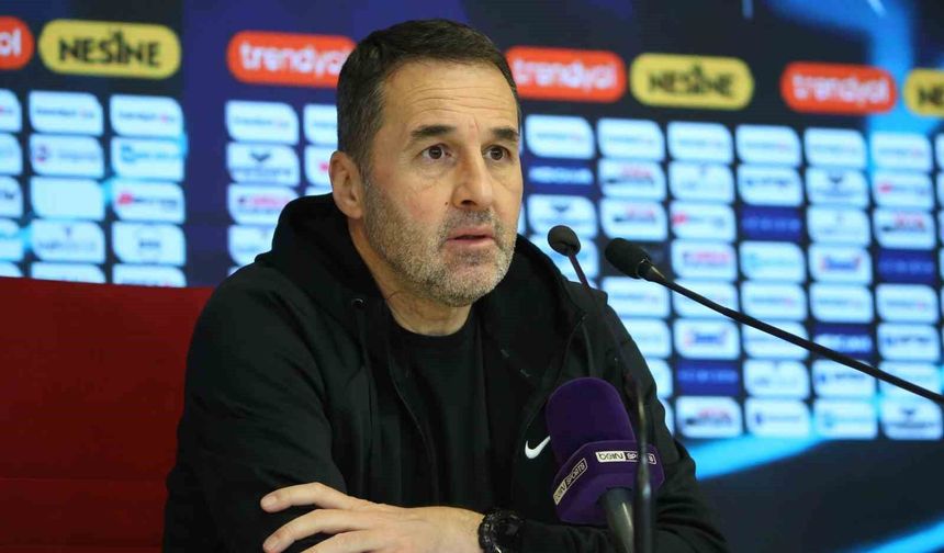 Yalçın Koşukavak: 'Play-off yarışının içinde olmaya çalışacağız'