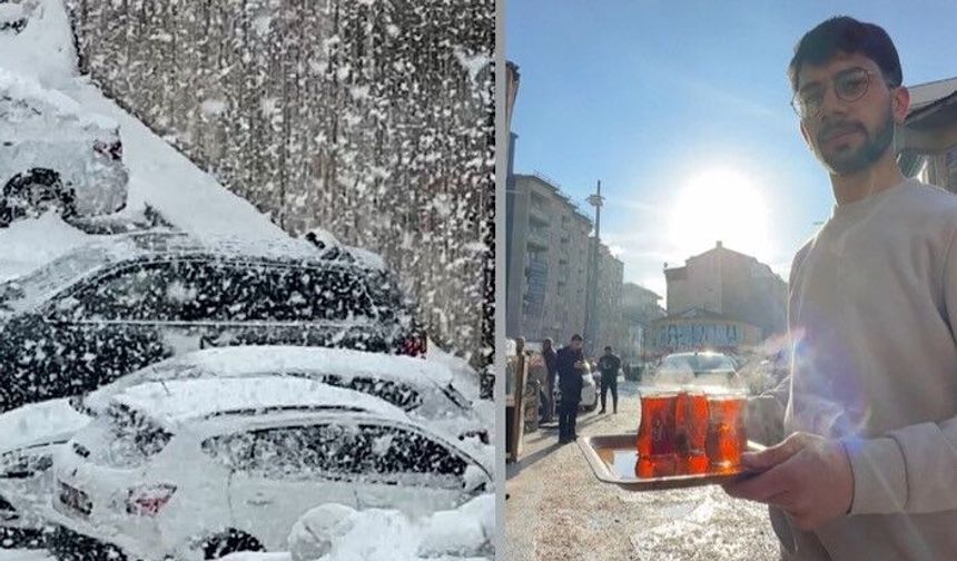 Yüksekova'da iki gün içinde mevsim değişti