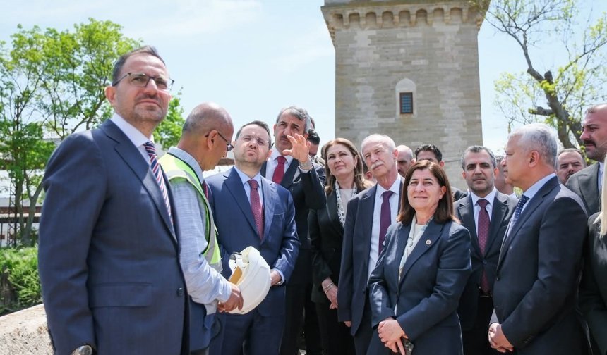 Adalet Bakanı Gürlek, Adalet Kasrı'nı ziyaret etti