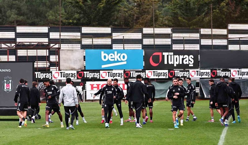 Beşiktaş, Fenerbahçe maçı hazırlıklarını tamamladı