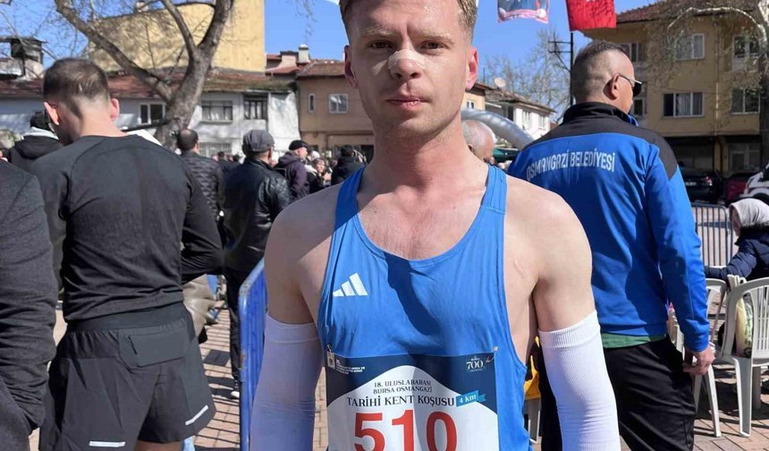 Bursa'da 18. Uluslararası Osmangazi Tarihi Kent Koşusu gerçekleştirildi
