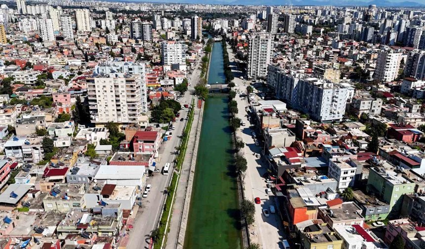 Çukurova'da barajlar dolunca kanallar da yeniden suyla buluştu