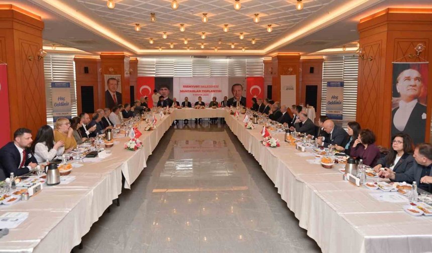 Esenyurt'ta muhtarlardan ilçe emniyet müdürlüğü projesine destek