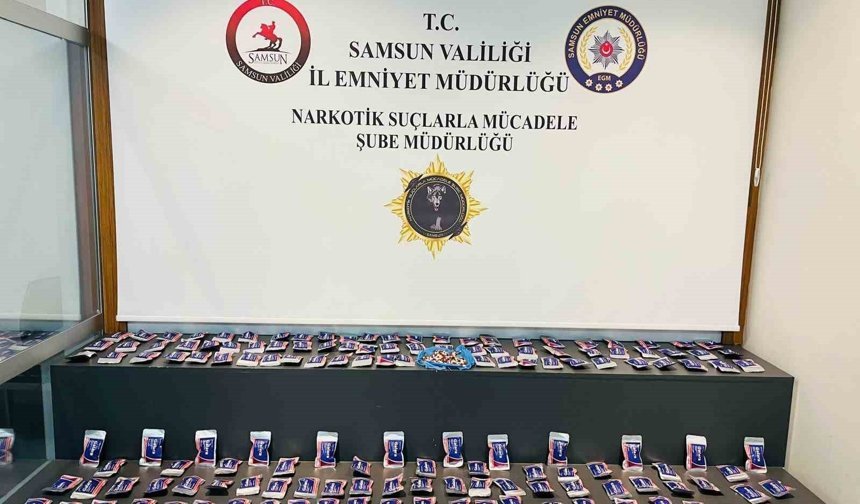 İlkadım'da uyuşturucu operasyonu: iki adreste hap ele geçirildi