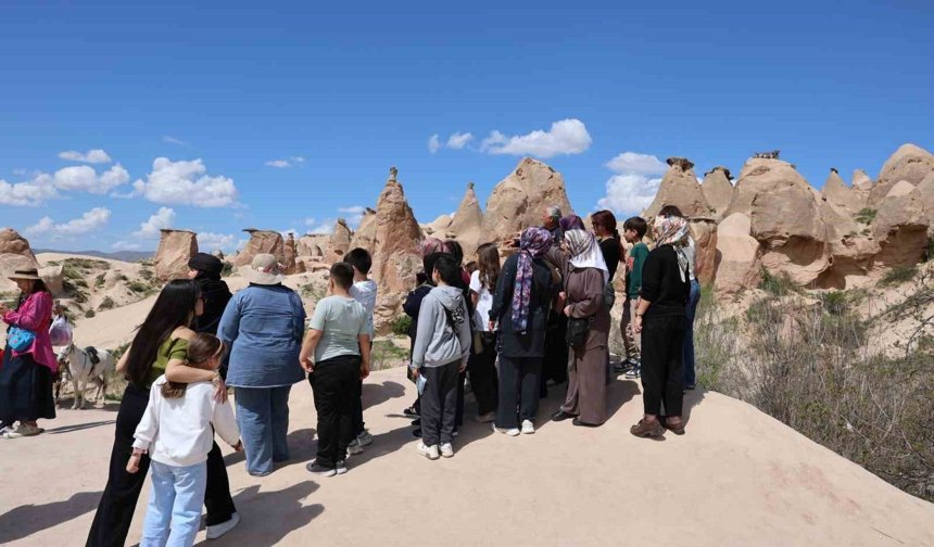 Kapadokya'da öğrenci bereketi
