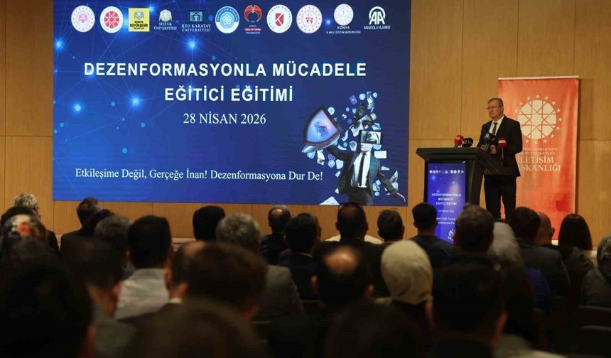 Konya'da dezenformasyonla mücadele eğitimi