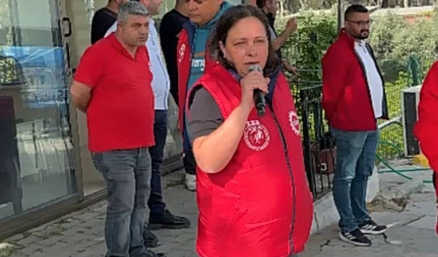 Maaş alamayan Karşıyaka Belediyesi işçilerinden Başkan İşçimenler'e tepki