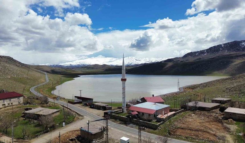 Siirt'teki Zirin Gölü yeniden hayat buldu