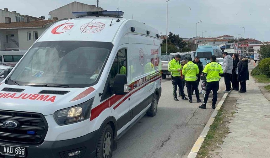 Sinop'ta otomobil ile motosiklet çarpıştı: 2 yaralı