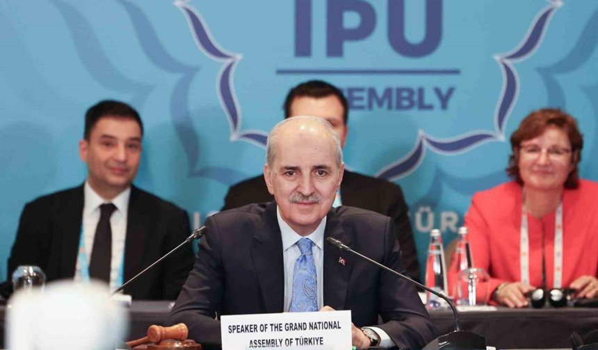 TBMM Başkanı Numan Kurtulmuş: 'Adaletsizliğe ve çatışmalara karşı sesimizi yükseltmek gelecek nesillere karşı sorumluluğumuzdur'