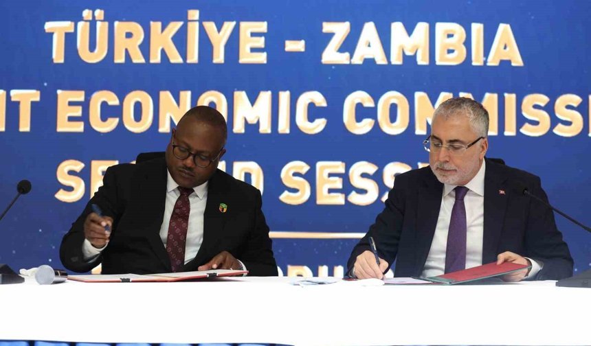 Türkiye ile Zambiya arasında KEK Toplantısı