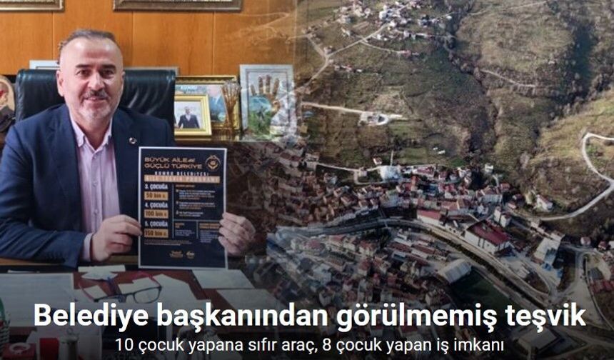 “Büyük aile” projesi: 10 çocuk yapanlara sıfır araç verilecek