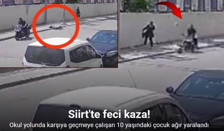 Siirt’te Yürek Yakan Kaza: Küçük Eylül Ağır Yaralı