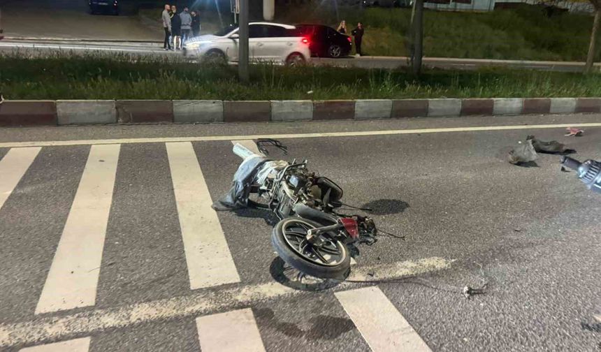 Bilecik'te feci kaza: Motosiklet sürücüsü ağır yaralandı