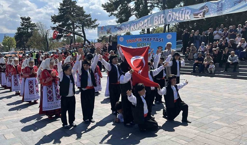 Bolu'da Trafik Haftası çeşitli etkinliklerle kutlandı